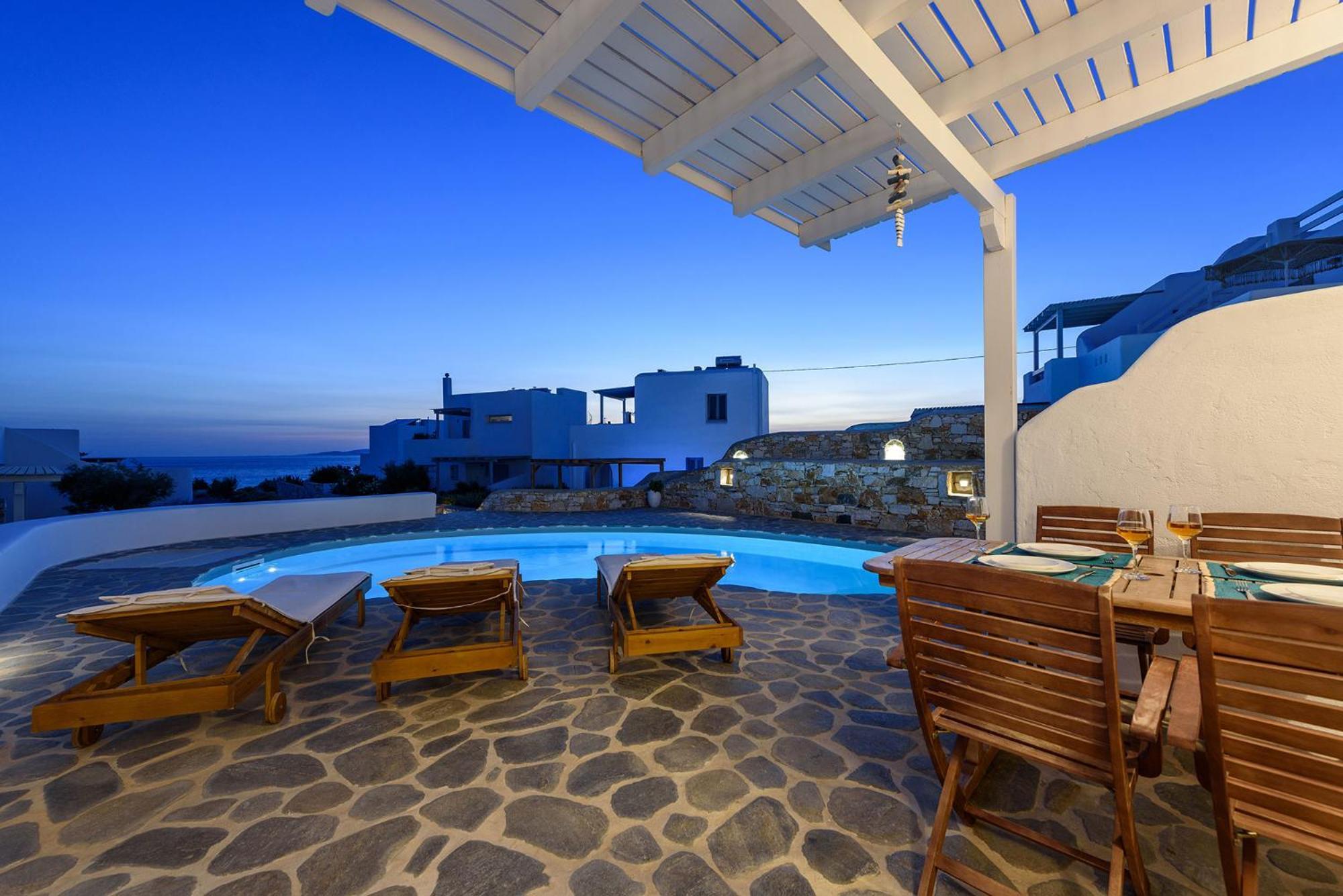 Helen Beach Front Luxury Villas Kastraki  Екстер'єр фото