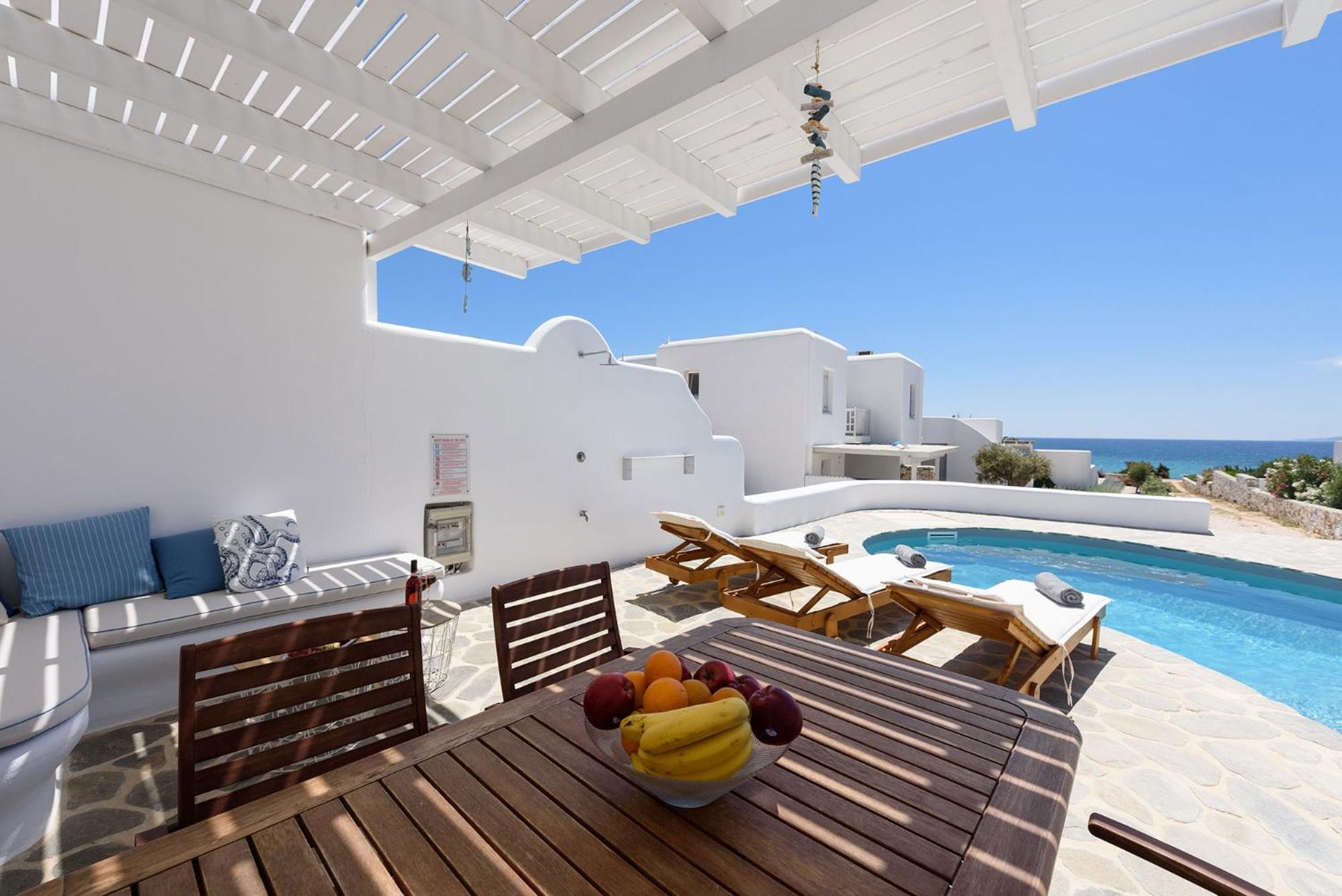 Helen Beach Front Luxury Villas Kastraki  Екстер'єр фото