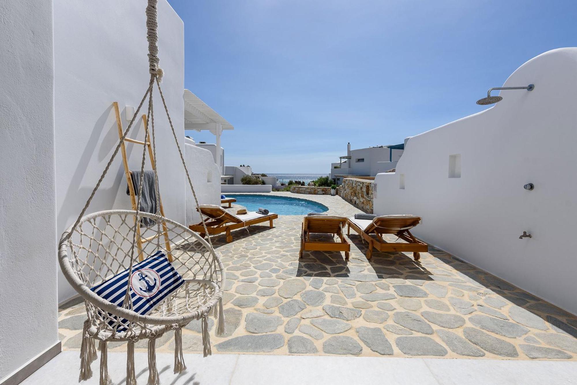 Helen Beach Front Luxury Villas Kastraki  Екстер'єр фото