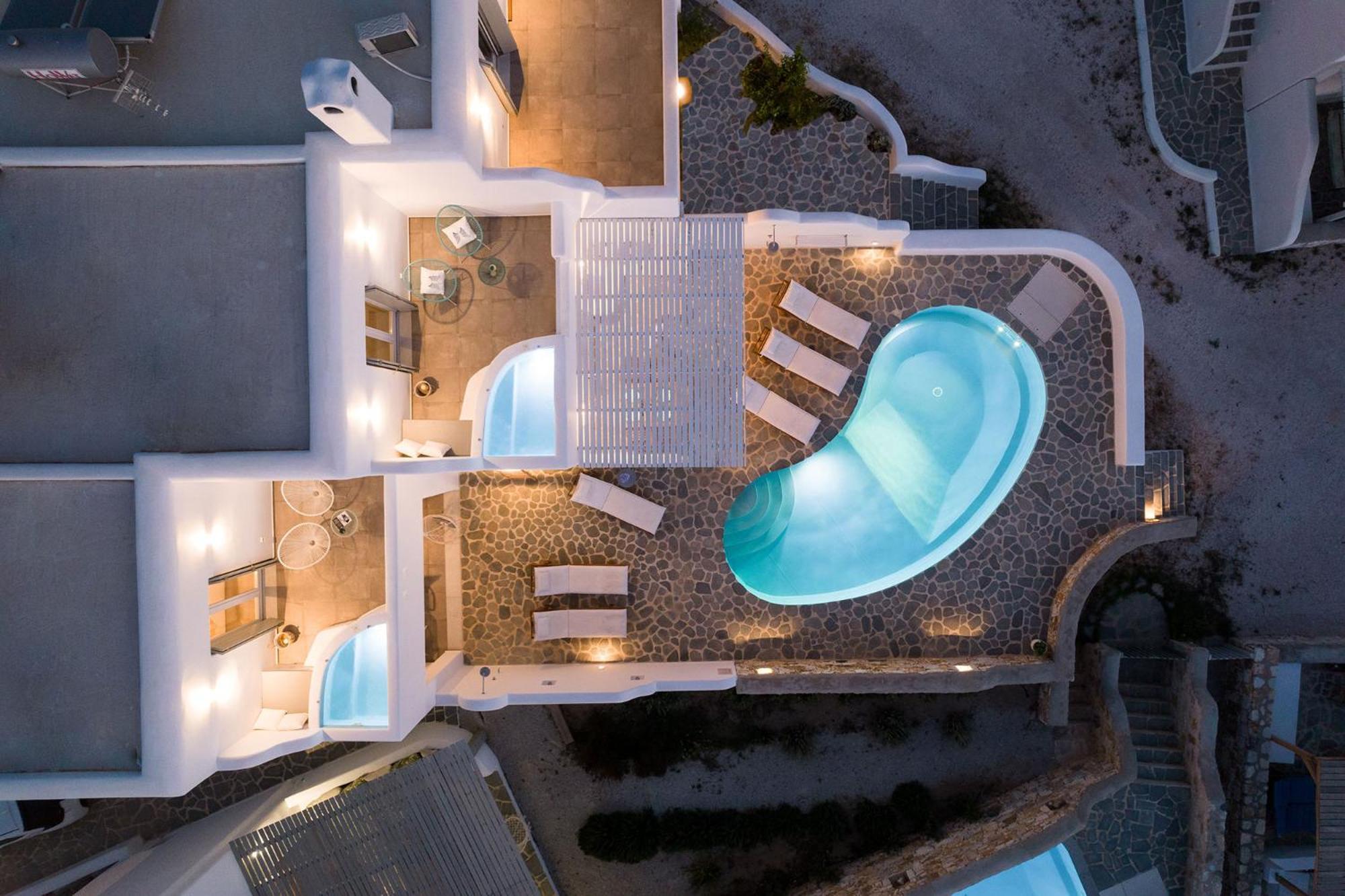 Helen Beach Front Luxury Villas Kastraki  Екстер'єр фото