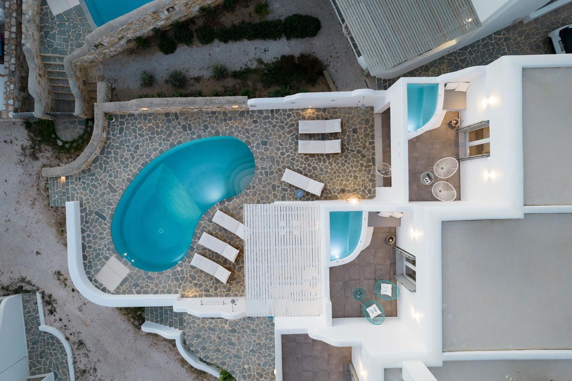 Helen Beach Front Luxury Villas Kastraki  Екстер'єр фото
