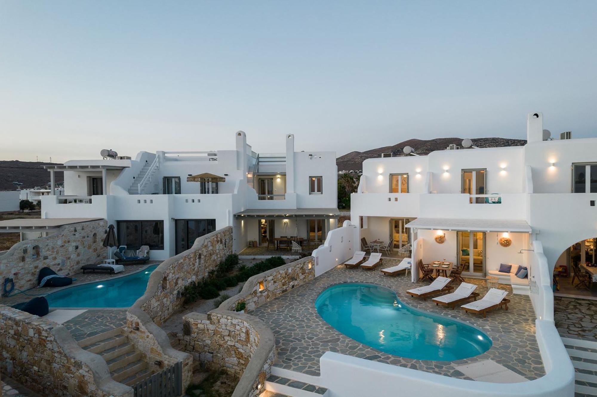 Helen Beach Front Luxury Villas Kastraki  Екстер'єр фото