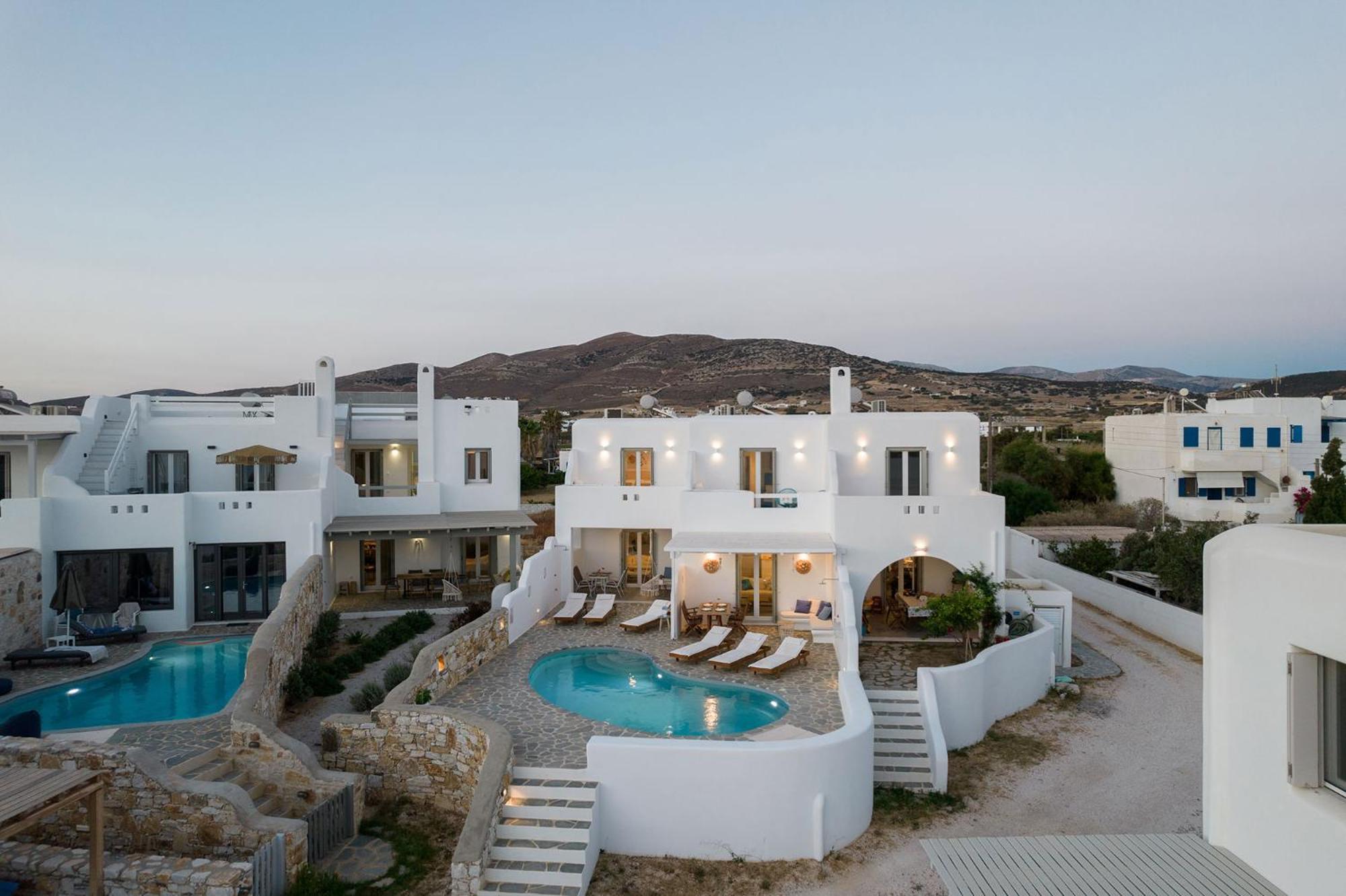 Helen Beach Front Luxury Villas Kastraki  Екстер'єр фото