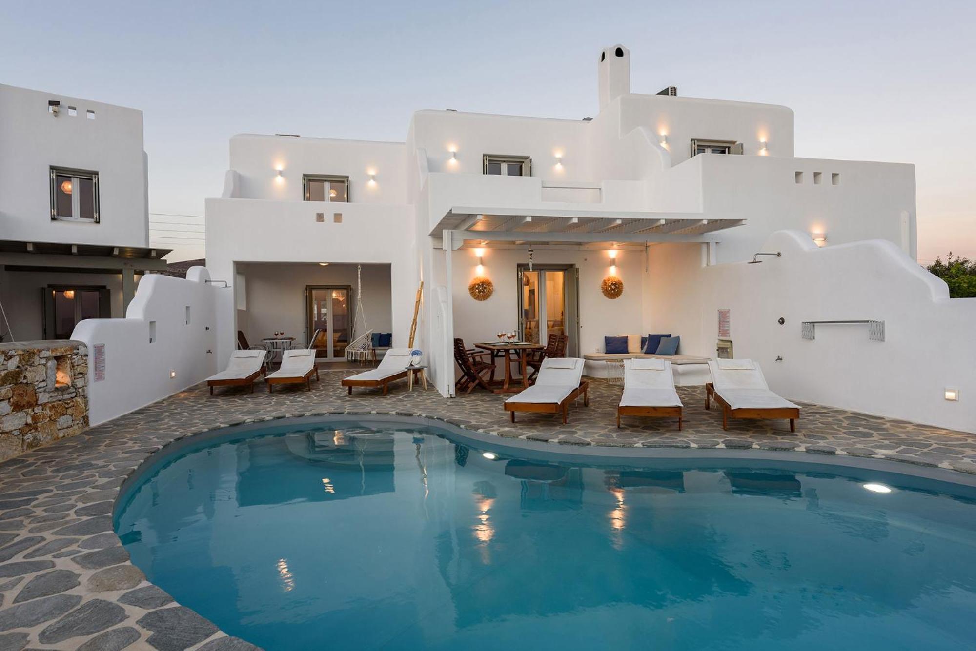 Helen Beach Front Luxury Villas Kastraki  Екстер'єр фото